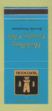 Matchbook Cover - Heidelberg Country Club Bernville PA 30 Stk SAMPLE