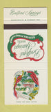 Matchbook Cover - Bedfor Springs Hotel Bedford PA 30 Stk SAMPLE