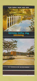 Matchbook Cover - West Virginia University Morgantown WV 30 Stk SAMPLE