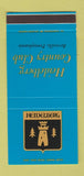 Matchbook Cover - Heidelberg Country Club Bernville PA 30 Stk SAMPLE