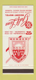 Matchbook Cover - Gulf Lane Resort Motel Indian Rocks Beach FL 30 Stk SAMPLE