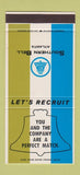 Matchbook Cover - Southern Bell Telephone 30 Stk SAMPLE