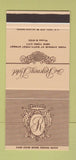 Matchbook Cover - Regency Hotel New York City 30 Stk SAMPLE