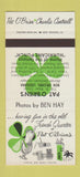 Matchbook Cover - Pat O'Brien's New Orleans LA Ben Hay 30 Stk SAMPLE