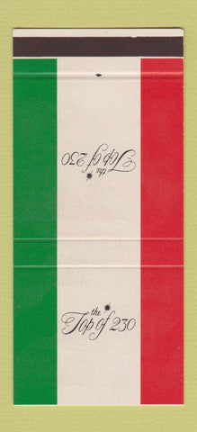 Matchbook Cover - Top of 230 Clayton MO WEAR 30 Stk SAMPLE