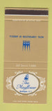 Matchbook Cover - Mayflower Hotel Washington DC 30 Stk SAMPLE
