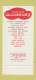 Matchbook Cover - Hamsley Inc Metals Brooklyn NY 30 Stk SAMPLE