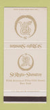 Matchbook Cover - St Regis Hotel Sheraton New York City 30 Stk SAMPLE