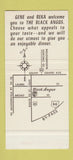 Matchbook Cover - Black Angus Springfield IL 30 Stk SAMPLE