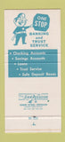 Matchbook Cover - Allen Bank and Trust Harrisonville MO WEAR 30 Stk SAMPLE