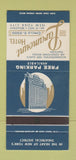 Matchbook Cover - Paramount Hotel New York City 30 Stk SAMPLE
