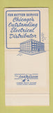 Matchbook Cover - Revere Electric Supply Chicago IL 30 Stk SAMPLE