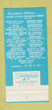 Matchbook Cover - Provident Bank Tower Cincinnati OH 30 Stk SAMPLE