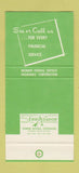 Matchbook Cover - Eufaula Bank & Trust Co Eufaula AL 30 Stk SAMPLE