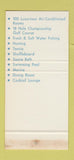 Matchbook Cover - The Plantation Resort FL 30 Stk SAMPLE