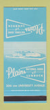 Matchbook Cover - Plains National Bank of Lubbock TX 30 Stk SAMPLE