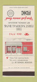 Matchbook Cover - First National Bank Mount Vernon MO 30 Stk SAMPLE