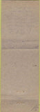 Matchbook Cover - Sara Hats Fort Worth TX English Setter