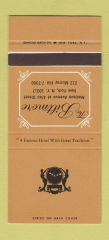 Matchbook Cover - The Biltmore Hotel New York City 30 Stk SAMPLE