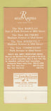 Matchbook Cover - The Biltmore Hotel New York City 30 Stk SAMPLE