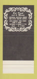 Matchbook Cover - Kenny's Steak Pub New York City Football Players 30 Stk SAMPLE
