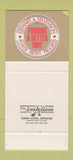 Matchbook Cover - Stewart & Stevenson Generators Dieseldrive 30 Stk SAMPLE