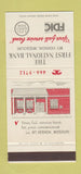 Matchbook Cover - First National Bank Mount Vernon MO 30 Stk SAMPLE