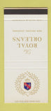 Matchbook Cover - The Royal Orleans Hotel New Orleans LA 30 Stk SAMPLE