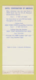 Matchbook Cover - The Royal Orleans Hotel New Orleans LA 30 Stk SAMPLE