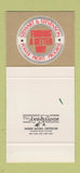 Matchbook Cover - Stewart & Stevenson Generators  30 Stk SAMPLE
