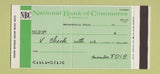 Matchbook Cover - National Bank of Commerce Brownsville TX 30 Stk SAMPLE