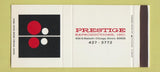 Matchbook Cover - Prestige Reproductions Chicago IL 30 Stk SAMPLE