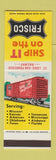 Matchbook Cover - Frisco Railroad  SAMPLE
