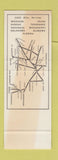 Matchbook Cover - Frisco Railroad  SAMPLE