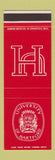 Matchbook Cover - University of Hartford CT SAMPLE
