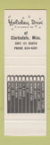 Matchbook Cover - Holiday Inn Clarksdale MS SAMPLE