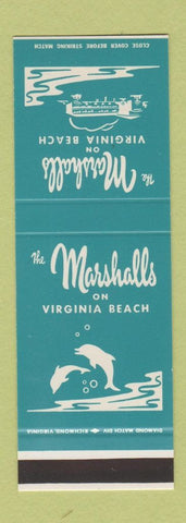 Matchbook Cover - Marshalls on Virginia Beach VA SAMPLE