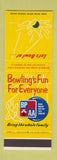 Matchbook Cover - BPAA Bowling WEAR SAMPLE