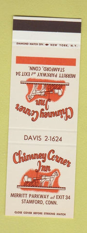 Matchbook Cover - Chimney Corner Inn Stamford CT SAMPLE