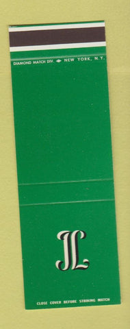 Matchbook Cover - New York City? Club? Initials? SAMPLE