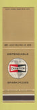 Matchbook Cover - Champion Spark Plugs GOLD SAMPLE