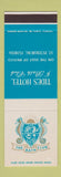 Matchbook Cover - The Bath Club Tides Hotel St Petersburg FL SAMPLE