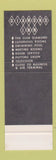 Matchbook Cover - Best Western Diamond Inn Wichita KS SAMPLE