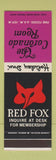 Matchbook Cover - Holiday Inn Houston TX Red Fox Coronado Room SAMPLE
