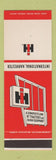Matchbook Cover - International Harvester Tractors Ask for Demonstration SAMPLE