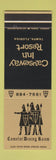 Matchbook Cover - Causeway Inn Resort Tampa FL SAMPLE