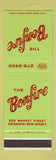 Matchbook Cover - The Bonfie Paterson NJ SAMPLE