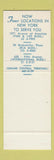 Matchbook Cover - Joseph Todaro Barber Todaro Method New York City SAMPLE
