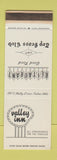 Matchbook Cover - Valley Inn Tulsa OK WEAR SAMPLE