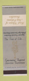 Matchbook Cover - Funeral Homes New Orleans LA SAMPLE